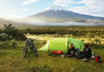 Camping at Cotopaxi