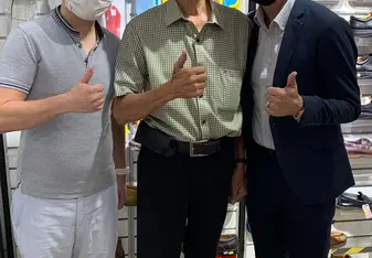 Boss Yeo and Boss Royston