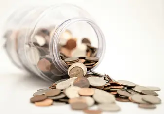 Jar of coins