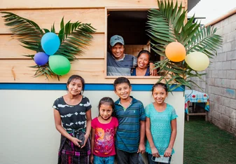 Family Receives a House