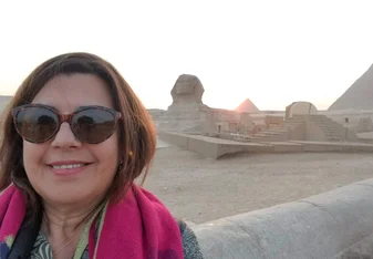 Claudia B. in Egypt