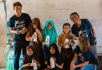 Plastic Free Paradise campaign @ Gili Air