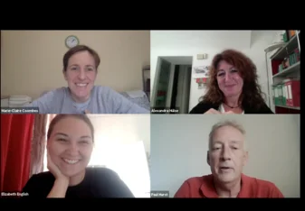online zoom class teaching english