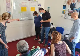 teaching english class activity 