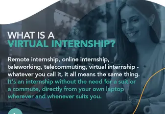 What is a virtual internship