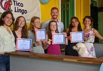 Teen Spanish Camp Graduation