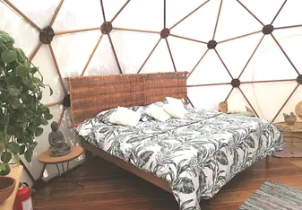 Our domes guest houses at AguaMar