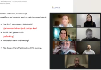 CELTA input session - Pronunciation