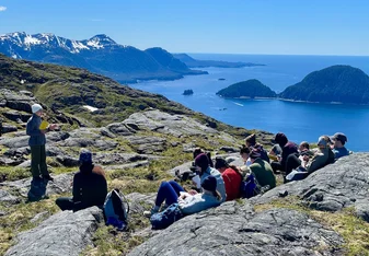 At Tidelines, the alpine tundra is your classroom, looking out over Alaska's Inside Passage.