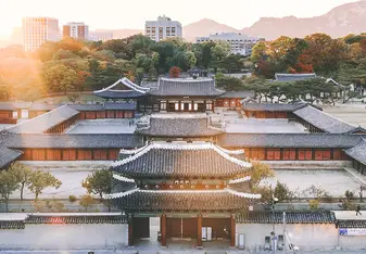 A Korean temple