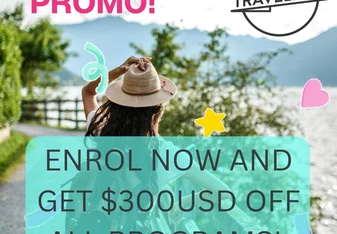 February Promo $300 USD off program fees! 