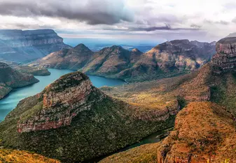 South Africa from above