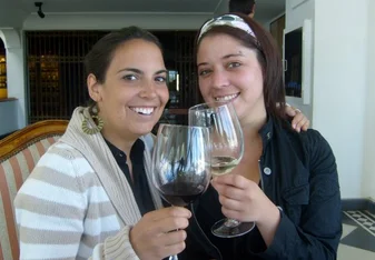 Wine tasting at wine study abroad program