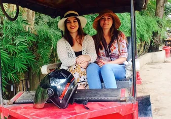 Take a tuk-tuk to the sights!