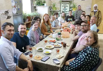 Breakfast at the Center