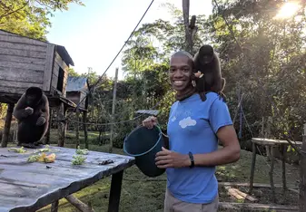 Wildlife sanctuary volunteering in Ecuador