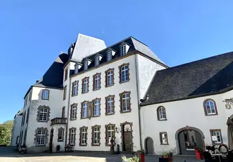 The Iconic Castle of Wiltz where European Business University of Luxembourg is located. 