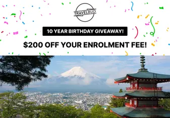 TravelBud 10 Year Birthday Promotion - $200 USD off!
