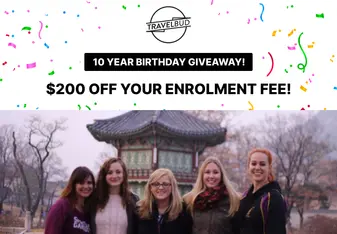 TravelBud 10 Year Birthday Promotion - $200 USD off!