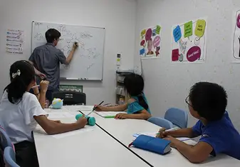 Teaching in a Japanese classroom