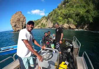 On the way to the corals