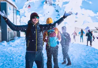 Snow in Austria