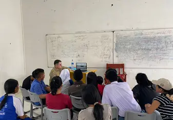 Junior Rangers learning about conservation