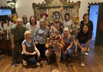 group of volunteers