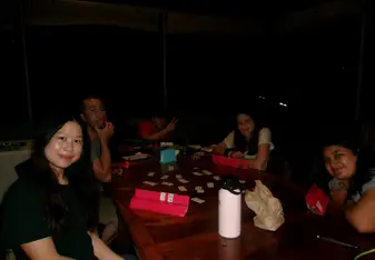 People playing table games