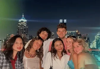 Interns from The Intern Group doing an international internship in Bangkok, Thailand.