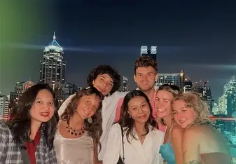 Interns from The Intern Group doing an international internship in Bangkok, Thailand.
