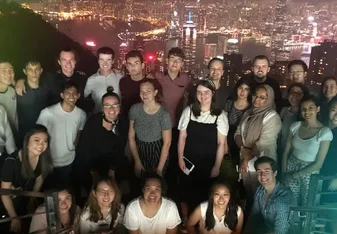 Interns from The Intern Group on location in Hong Kong