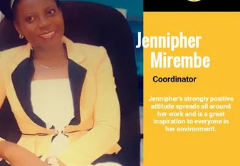Jenipher will be your closest person while you're at NG Foundation 