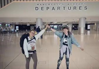 Manchester Departures  with The Fewer Things