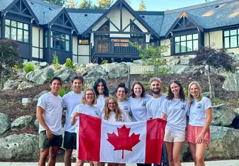 L&E World Camp Canada Leaders at Shawnigan Lake
