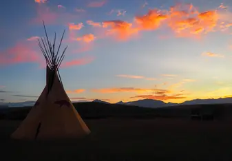 VISIONS Montana Blackfeet sunset