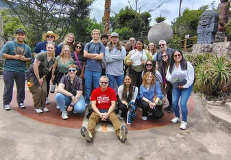 International Students in the Middle of the World 
