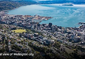 Aerial view of Wellington