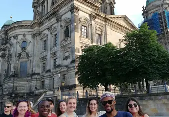 AIFS Abroad participants in Berlin, Germany