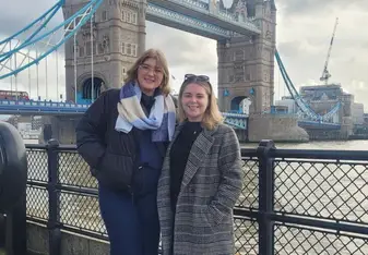 AIFS Abroad participants in London, England