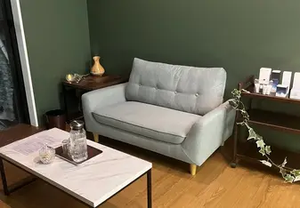 Front desk area
