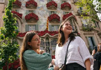 EF students exploring Barcelona