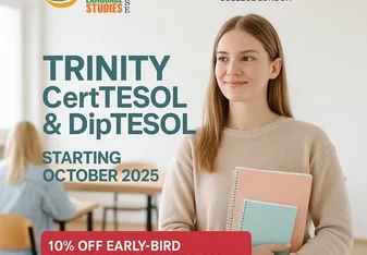 TRINITY CertTESOL & DipTESOL courses in October