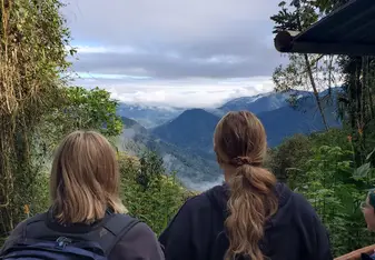 TCS Students Overlook Tanayapa Valley