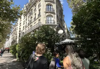 Michelle and friends in France