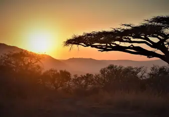Sunset at UmPhafa Nature Reserve