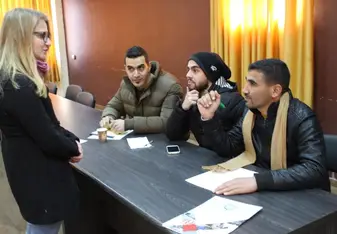 Workshop in Polytechnic University of Hebron