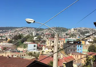 The cerros of Valparaiso 