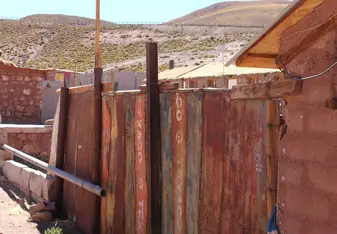 This photo is from the north of Chile in one of the very first pueblos. 