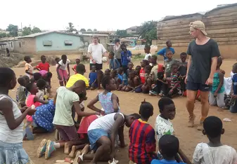 Sports day volunteers organised for the children
